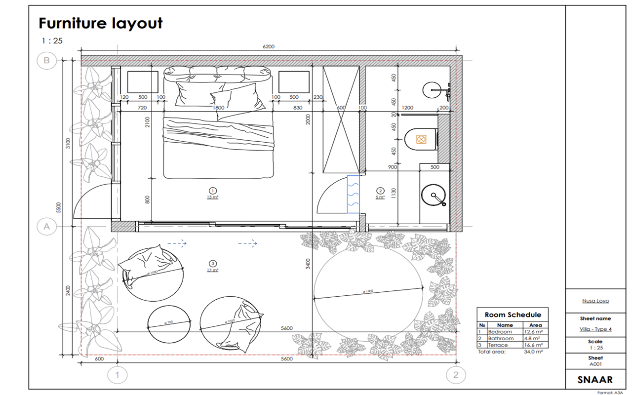 Villa à Nusa Dua, Indonésie, 50 m² - image 7
