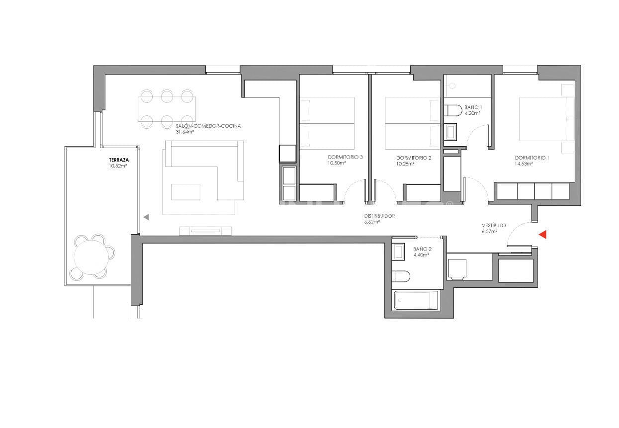 Appartamenti a Cubelles, Spagna, 104 m² - foto 13