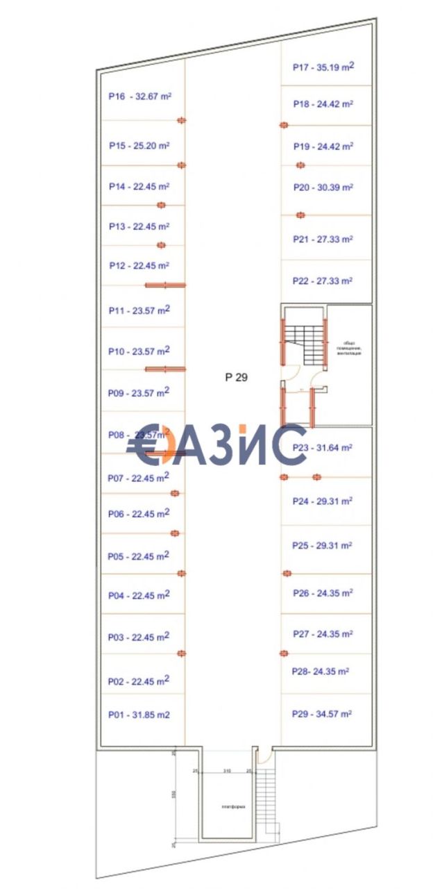 Apartment in Nesebar, Bulgaria, 37.2 m² - picture 3