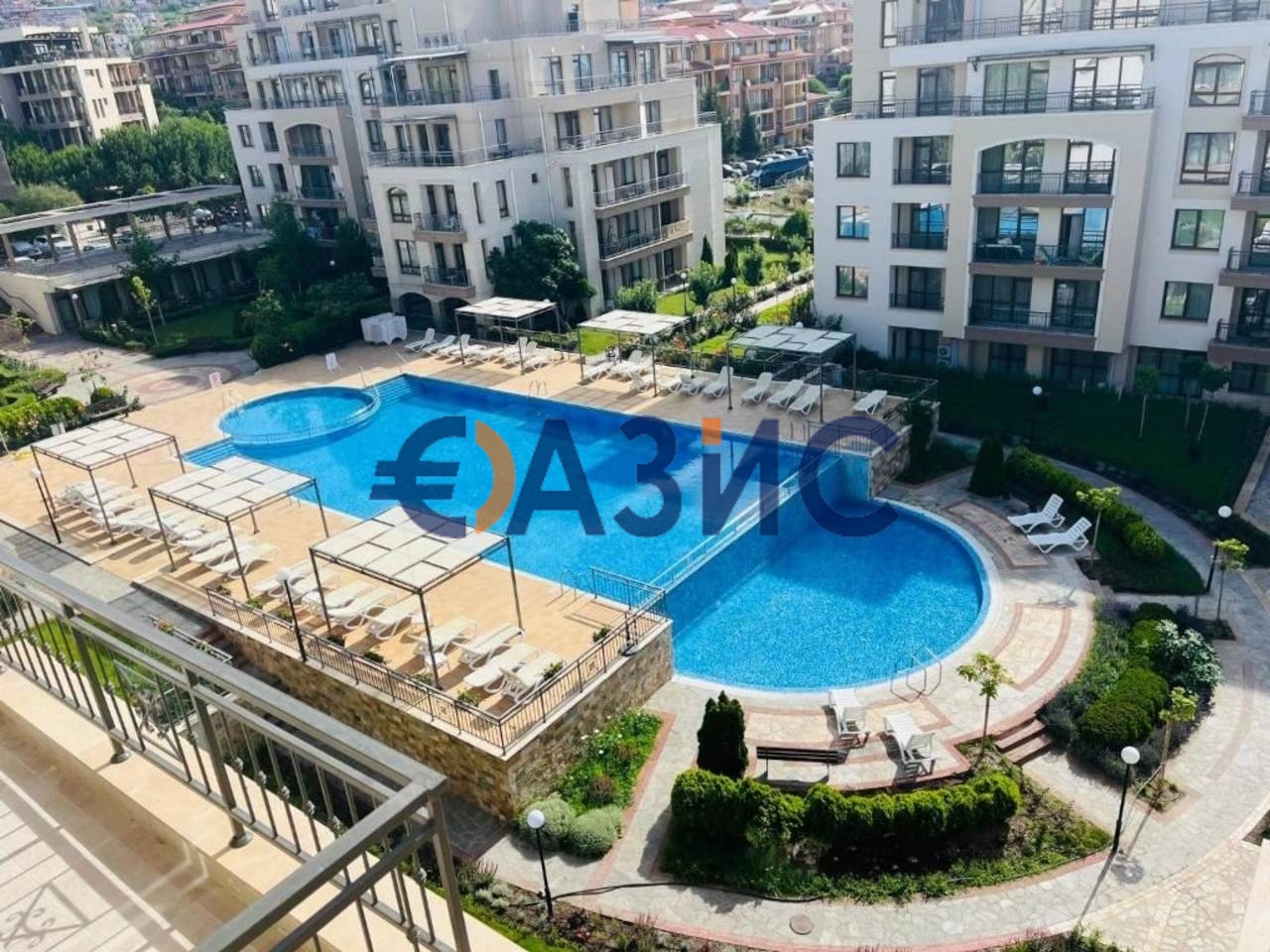 Apartment in Sveti Vlas, Bulgarien, 28 m² - Foto 6