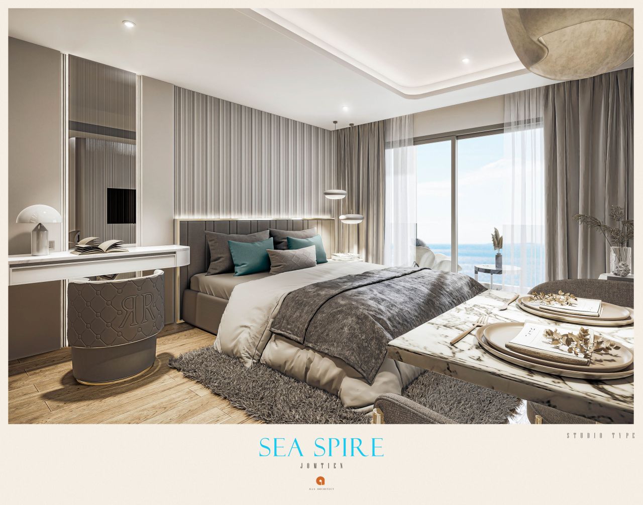 Appartamento a Pattaya, Thailandia, 30 m² - foto 6