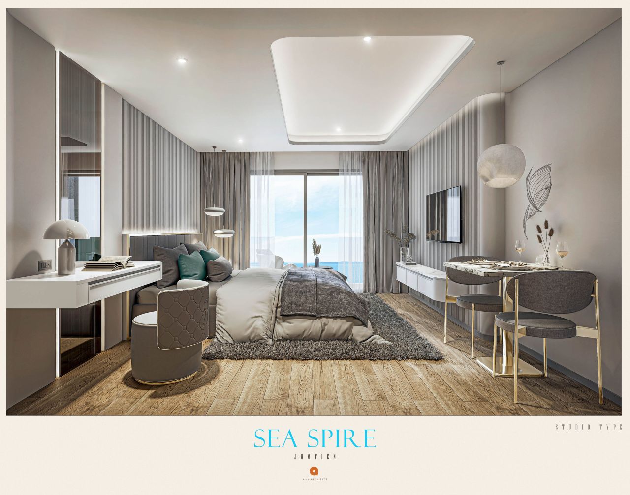 Appartamento a Pattaya, Thailandia, 30 m² - foto 7