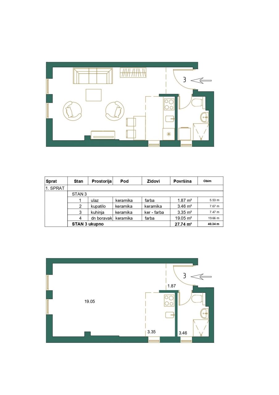 Piso en Kolasin, Montenegro, 27 m² - imagen 8