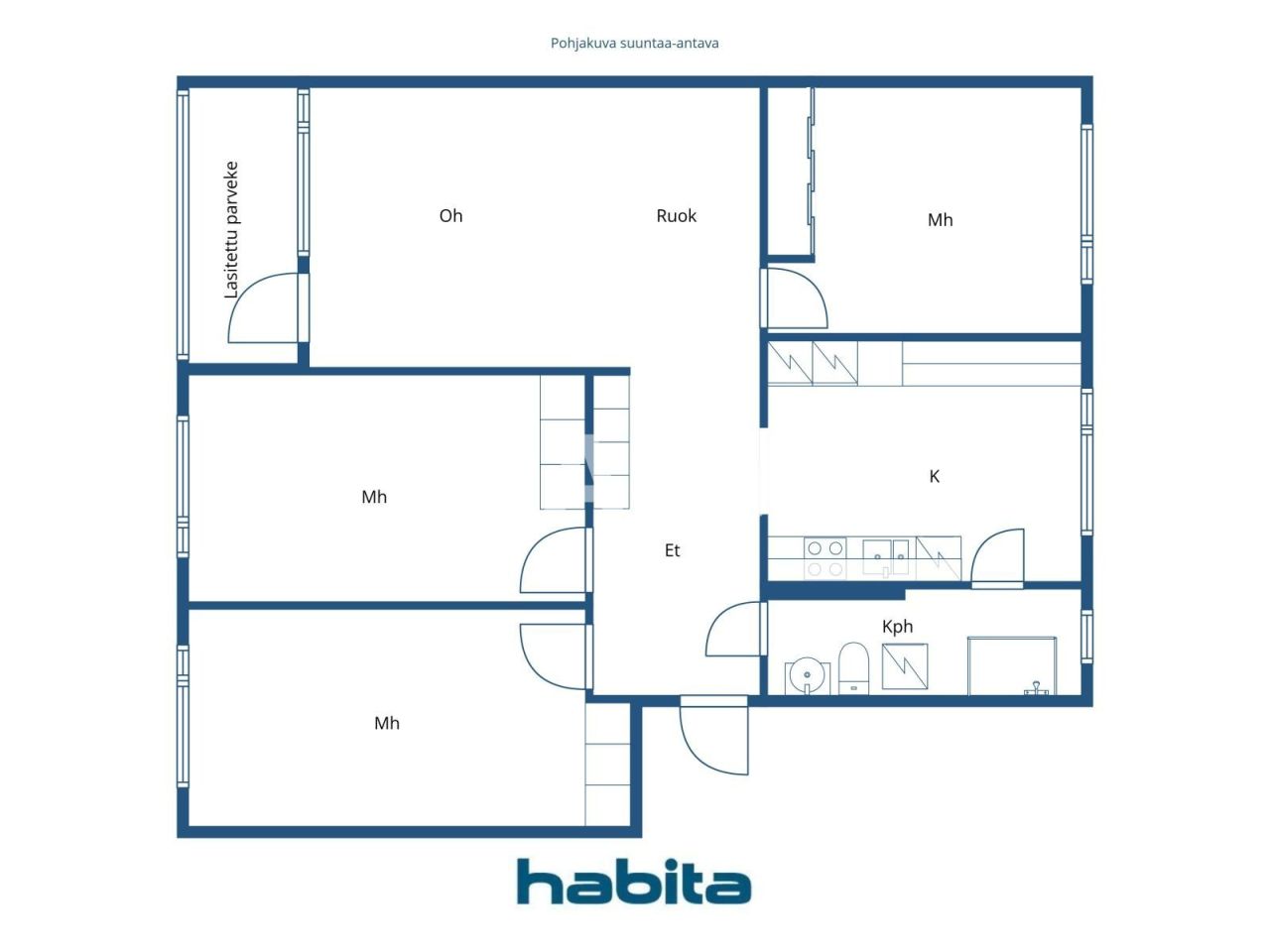Appartement à Lahti, Finlande, 98 m² - image 2