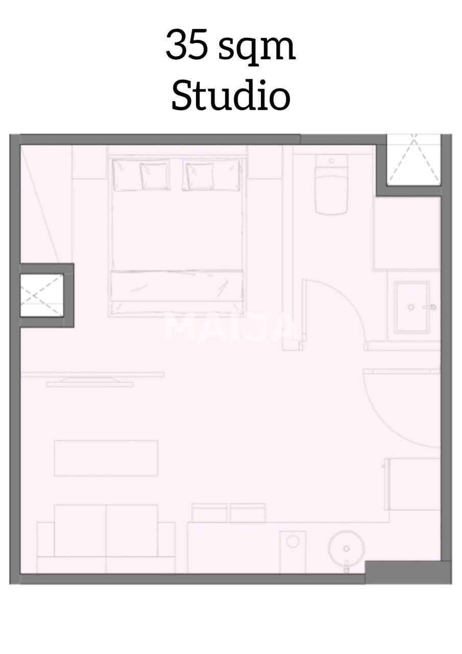 Appartamenti a Hurghada, Egitto, 35 m² - foto 2