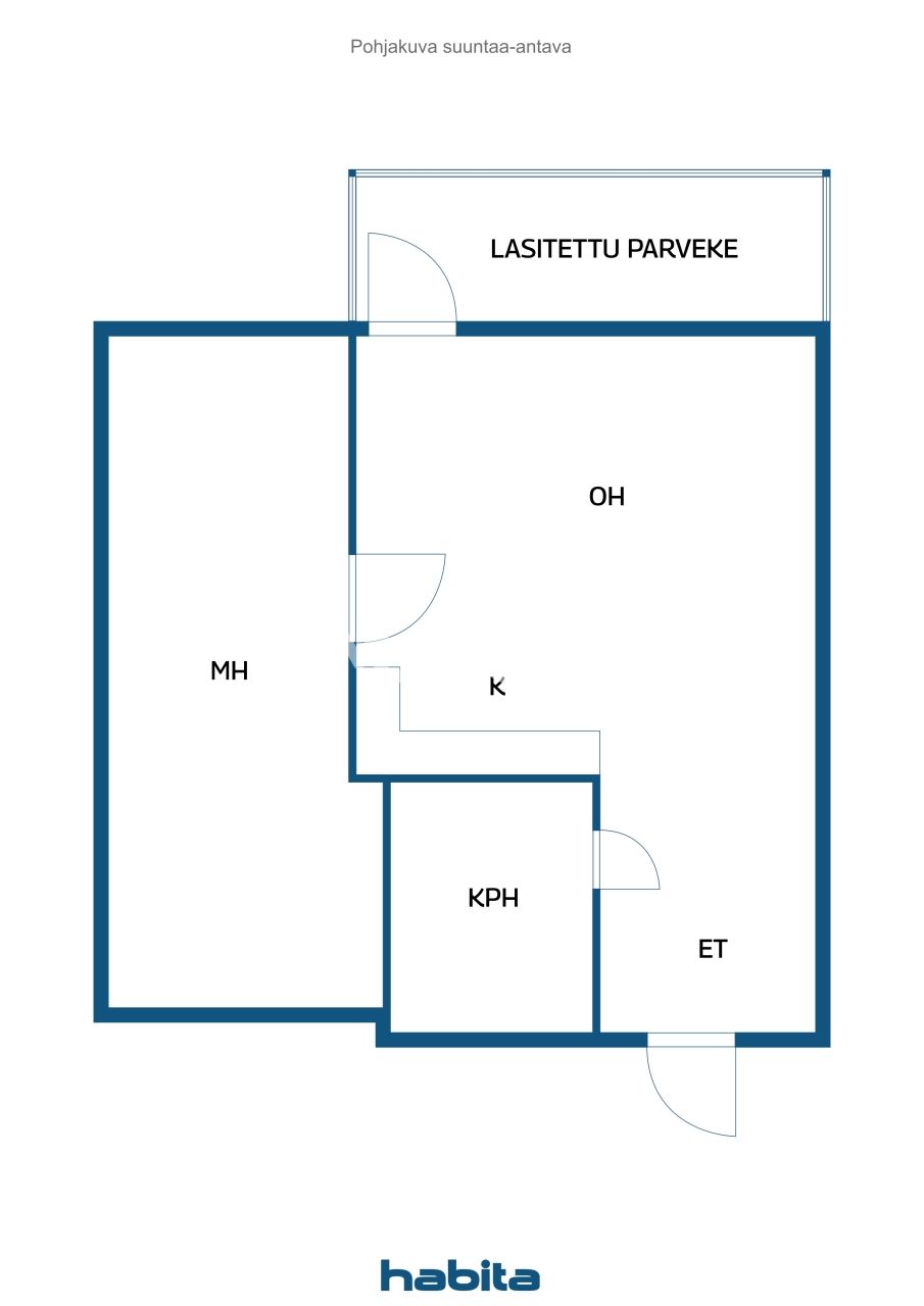 Appartement à Lahti, Finlande, 42 m² - image 2