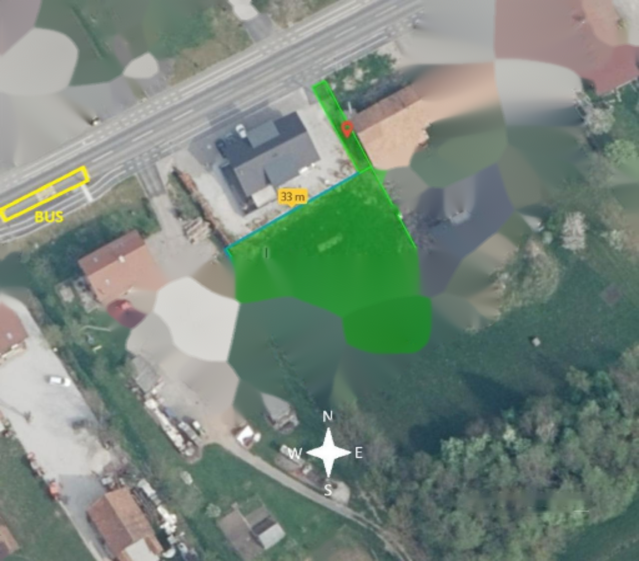 Land in Ljubljana, Slovenia, 1 436 m² - picture 1