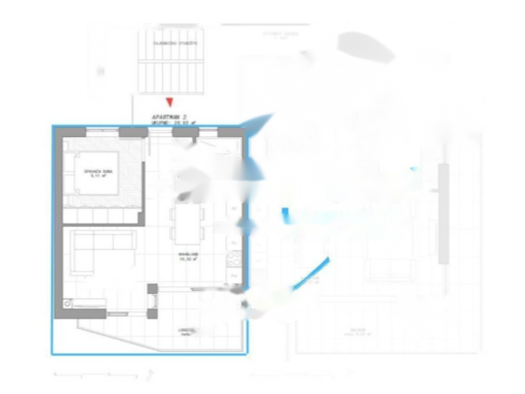 Wohnung in Opatija, Kroatien, 46 m² - Foto 3