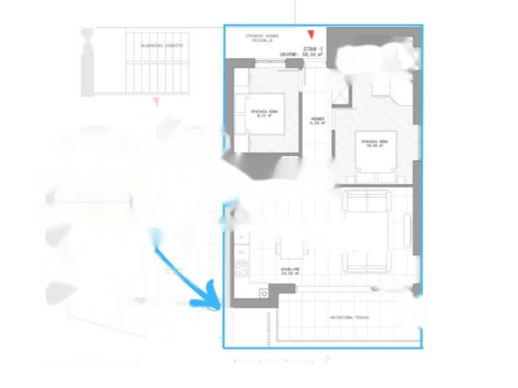 Flat in Opatija, Croatia, 69 m² - picture 4