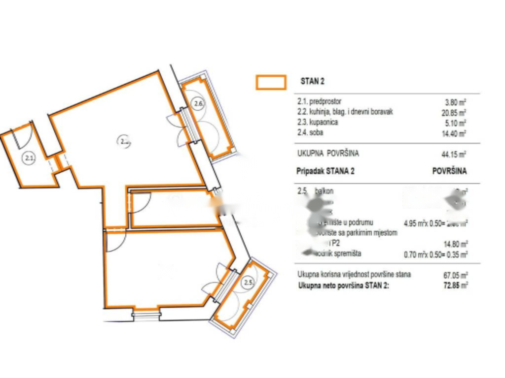 Appartamento a Opatija, Croazia, 72 m² - foto 4
