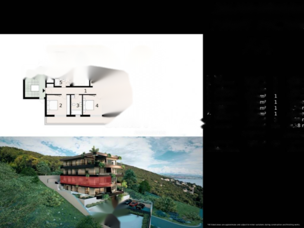 Piso en Opatija, Croacia, 112 m² - imagen 4