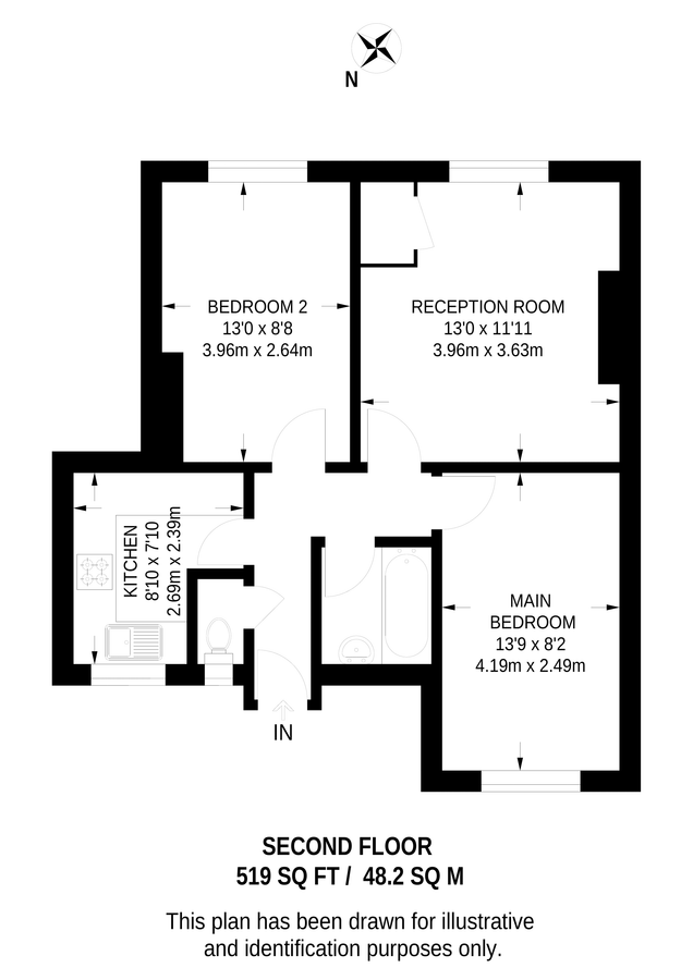 Appartamento a Londra, Regno Unito, 48 m² - foto 7