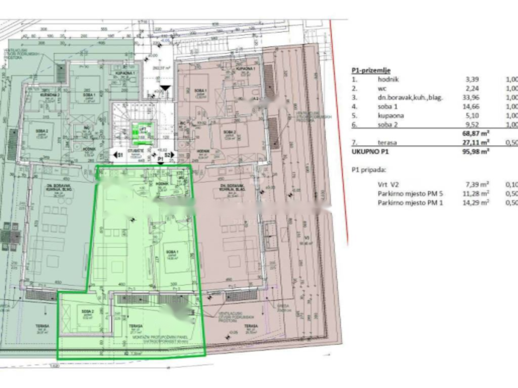 Piso en Opatija, Croacia, 95 m² - imagen 7