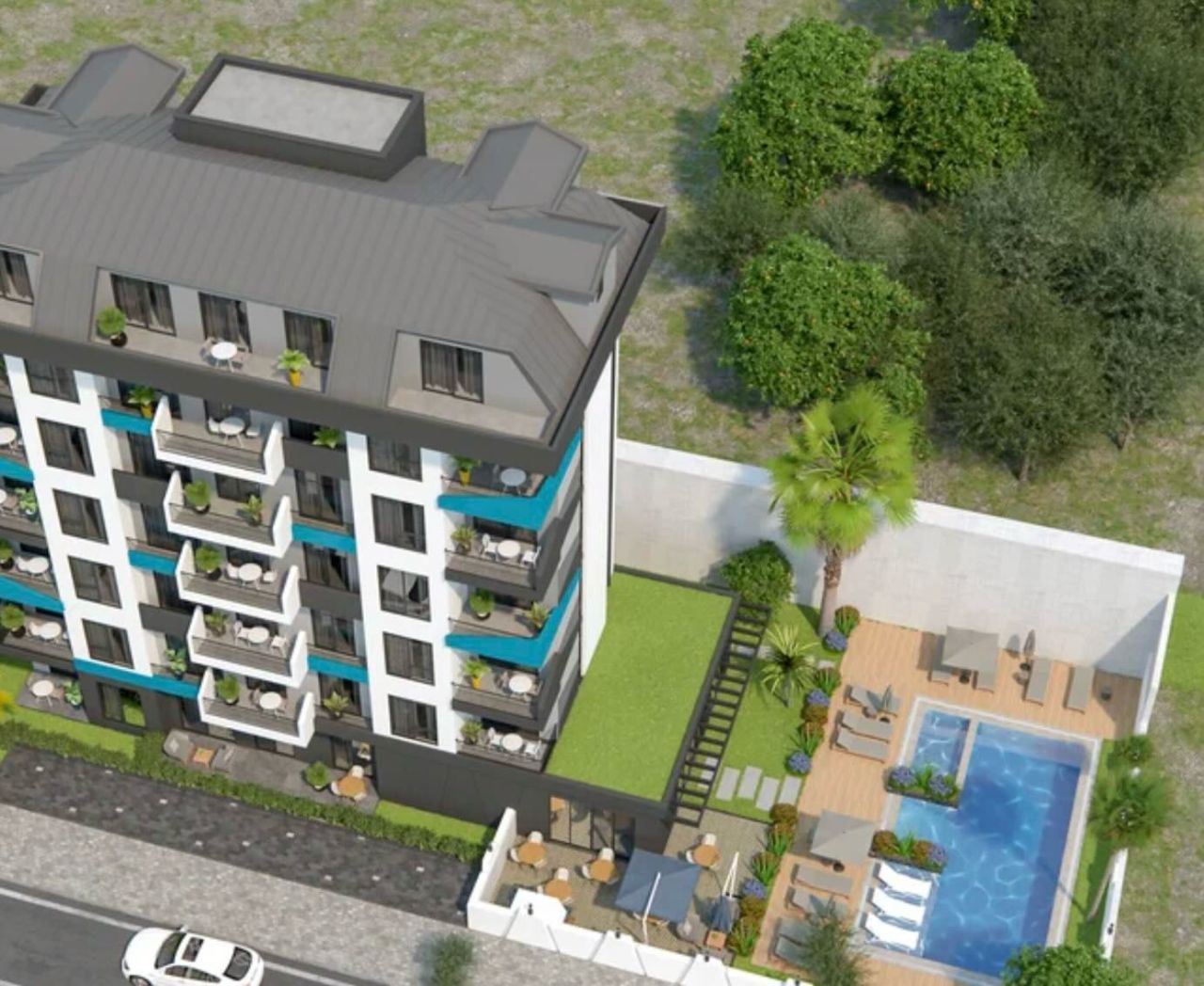 Appartamento a Alanya, Turchia, 90 m² - foto 15