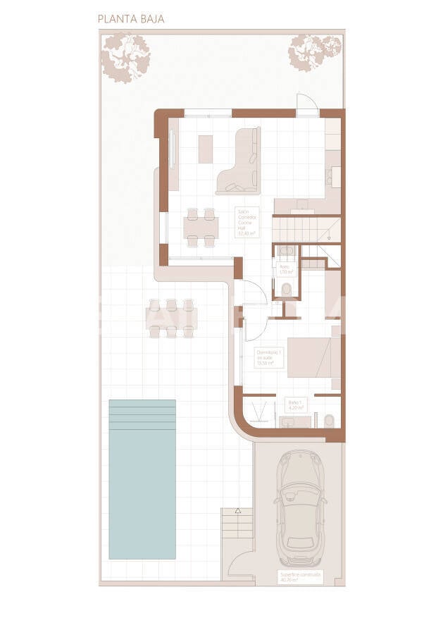 Villa a Daya Nueva, Spagna, 109 m² - foto 16