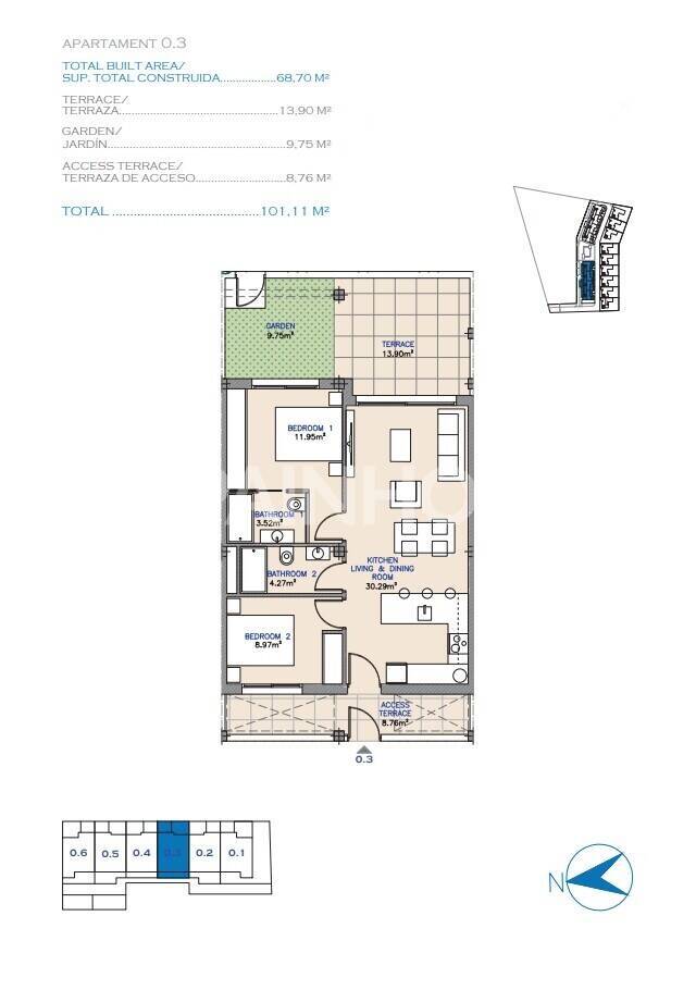 Apartment in Los Alcazares, Spain, 68 m² - picture 18