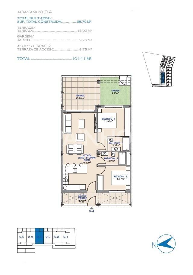 Apartment in Los Alcazares, Spain, 68 m² - picture 19