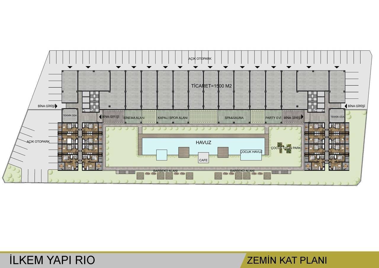 Appartamento a Mersin, Turchia, 39 m² - foto 11