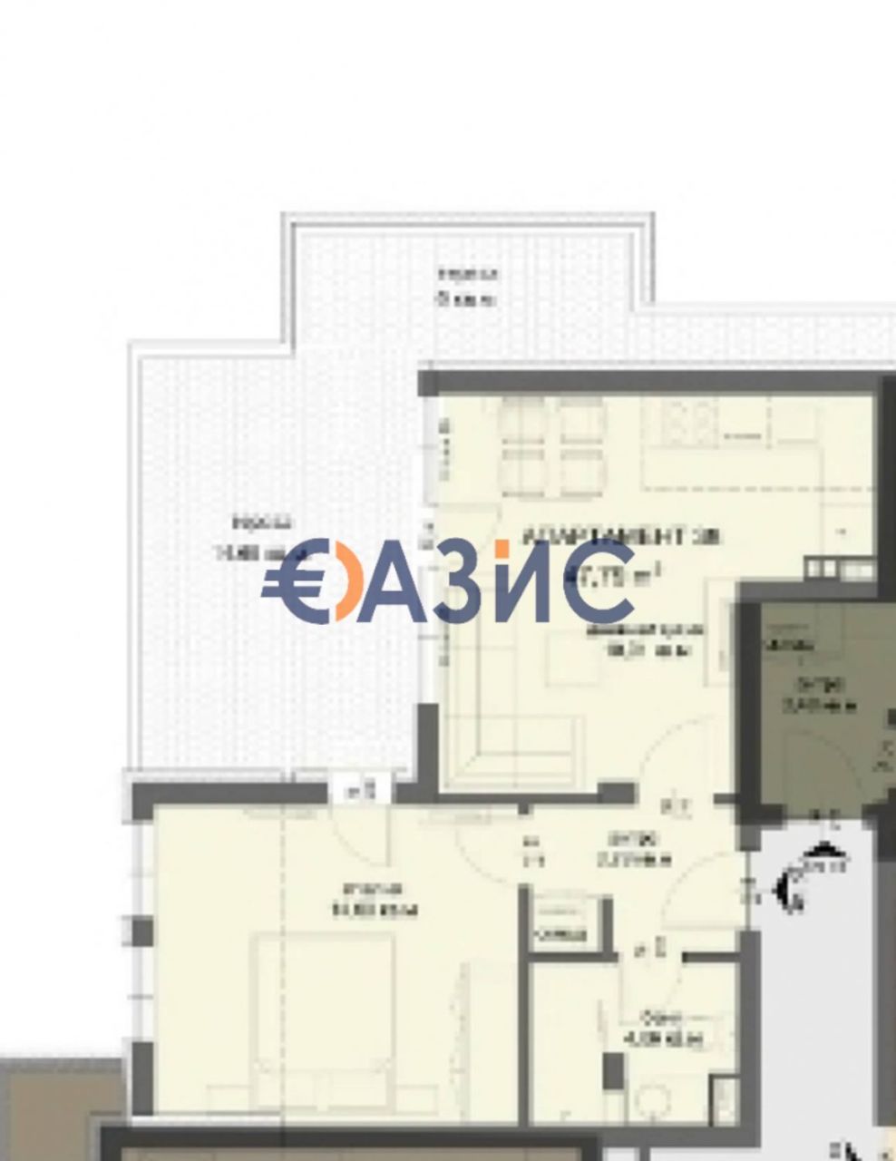 Appartamenti a Sarafovo, Bulgaria, 72.7 m² - foto 12