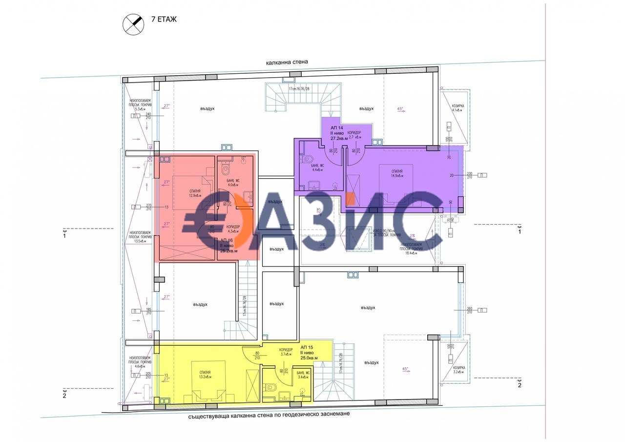 Appartamenti a Burgas, Bulgaria, 127.1 m² - foto 13