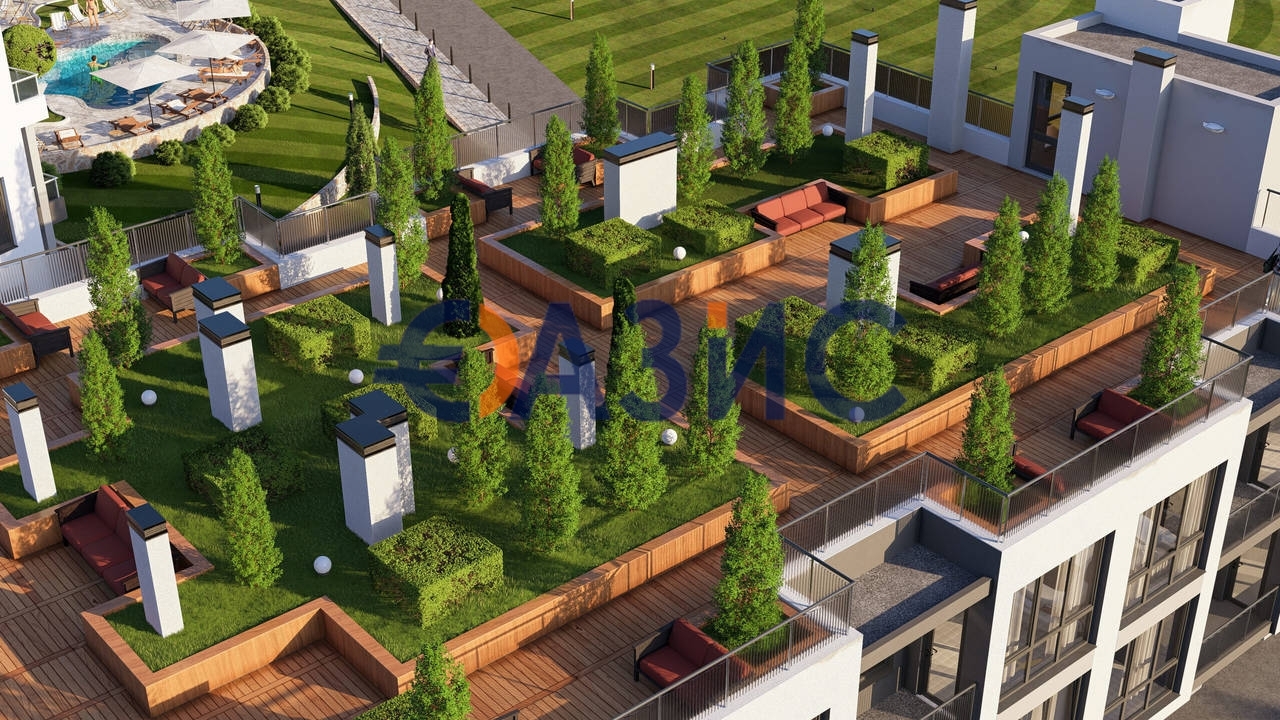 Appartamenti a Spiaggia assolata, Bulgaria, 48.1 m² - foto 14