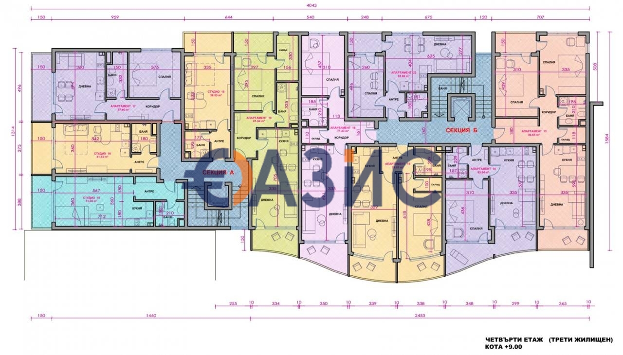Appartamenti a Pomorie, Bulgaria, 94.7 m² - foto 17