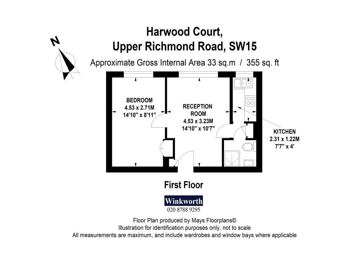Flat in London, United Kingdom, 33 m² - picture 5