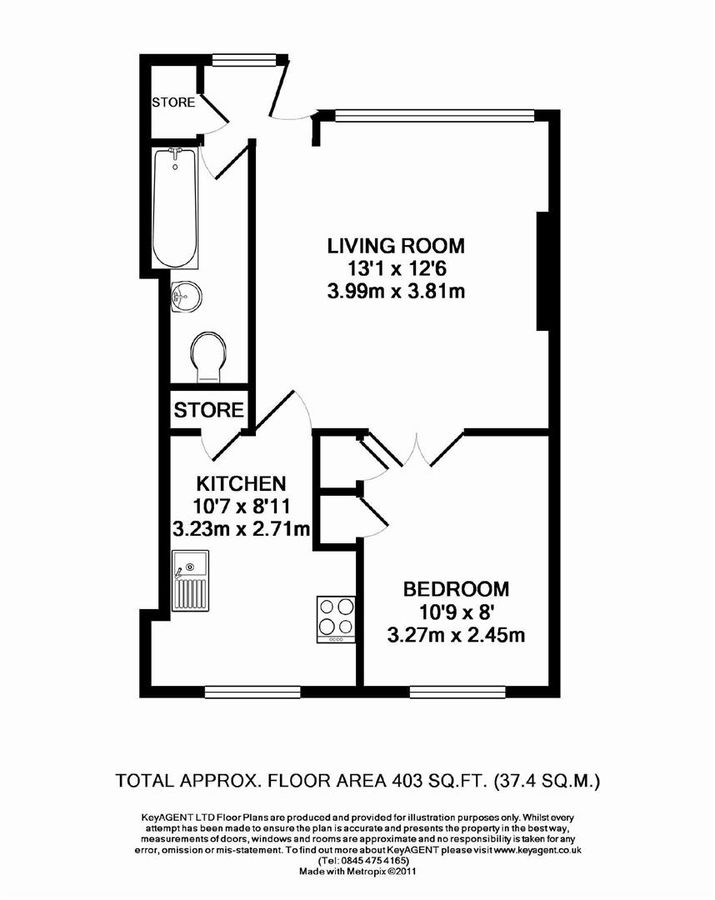 Appartement à Londres, Royaume-Uni, 37 m² - image 6