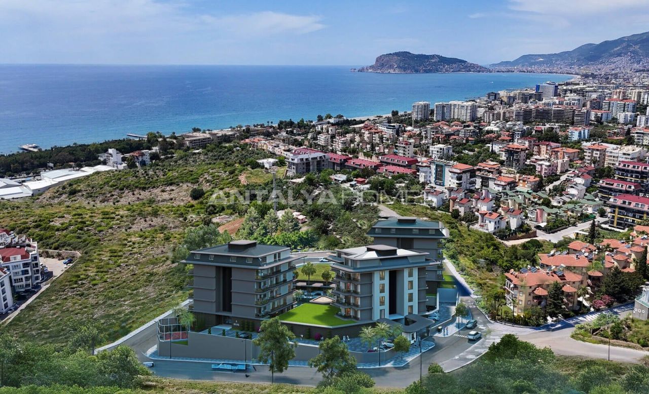 Apartment in Alanya, Türkei, 56 m² - Foto 1