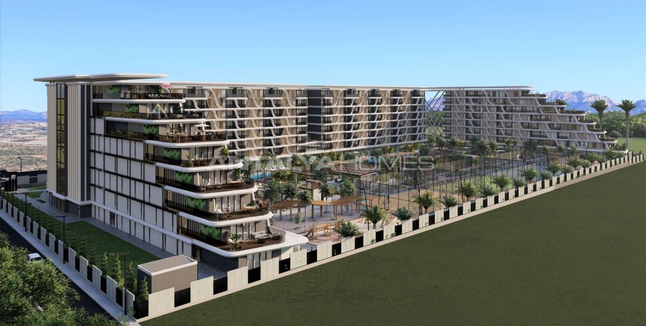 Appartamenti a Antalya, Turchia, 52 m² - foto 3