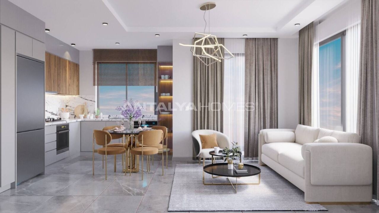 Appartamenti a Alanya, Turchia, 58 m² - foto 4