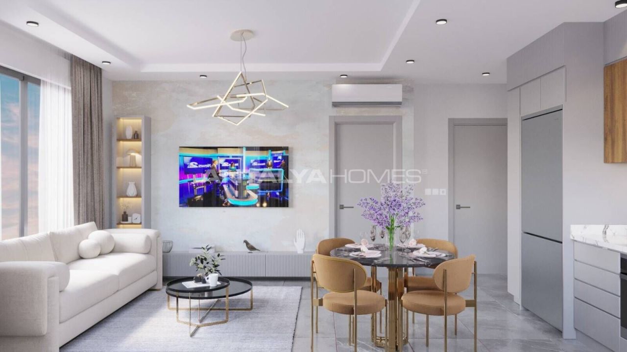 Appartamenti a Alanya, Turchia, 58 m² - foto 5