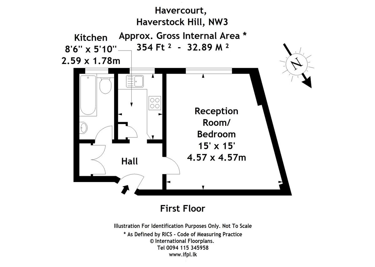 Appartement à Londres, Royaume-Uni, 33 m² - image 7