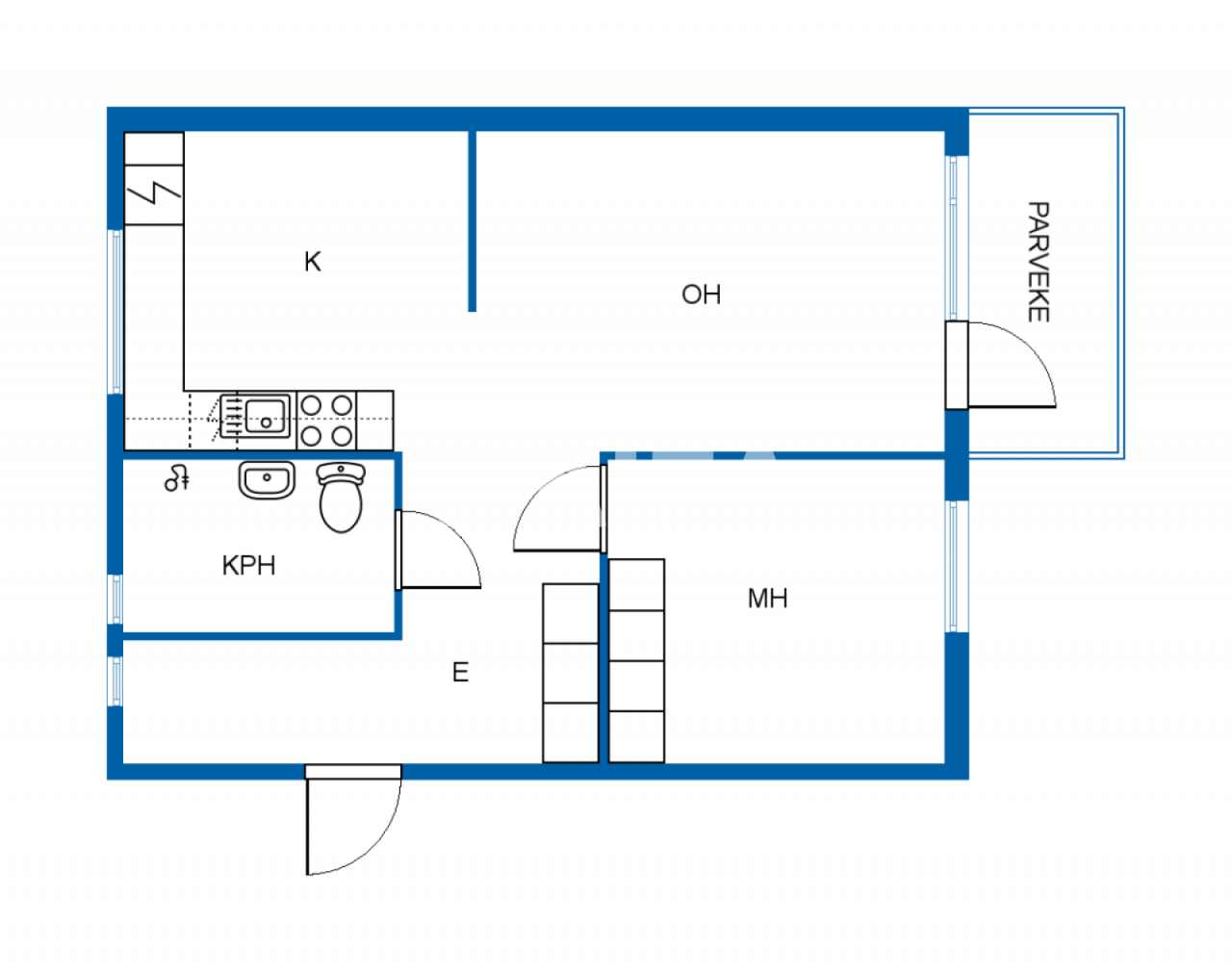 Apartment in Sipoo, Finland, 59 m² - picture 2