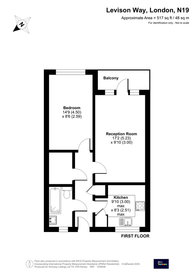 Flat in London, United Kingdom, 48 m² - picture 10