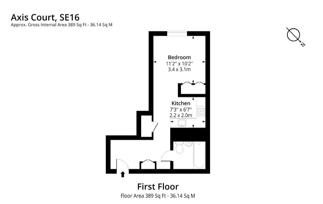 Flat in London, United Kingdom, 36 m² - picture 8