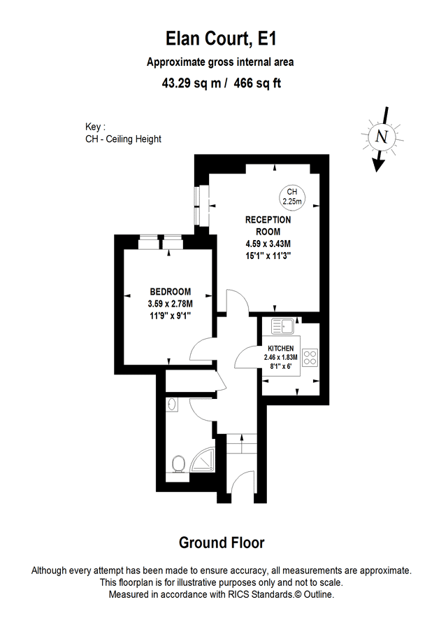 Piso en Londres, Reino Unido, 43 m² - imagen 12