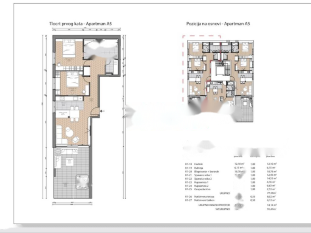 Flat in Opatija, Croatia, 101 m² - picture 13