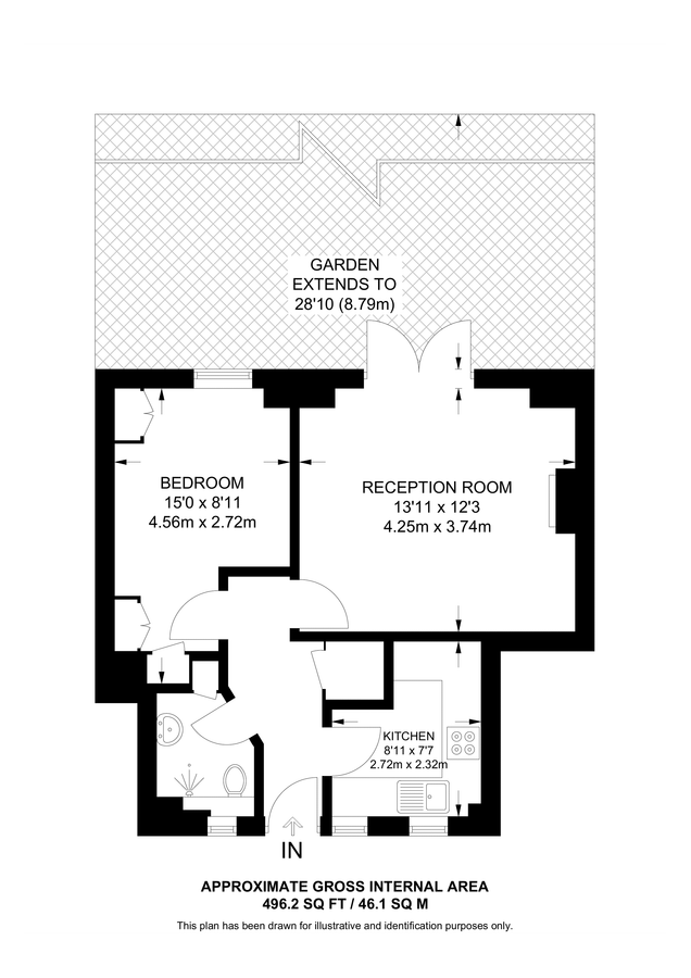 Piso en Londres, Reino Unido, 46 m² - imagen 13