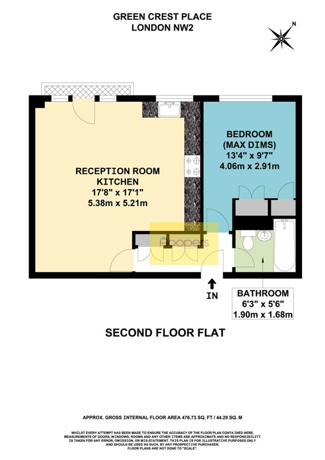 Appartement à Londres, Royaume-Uni, 44 m² - image 13