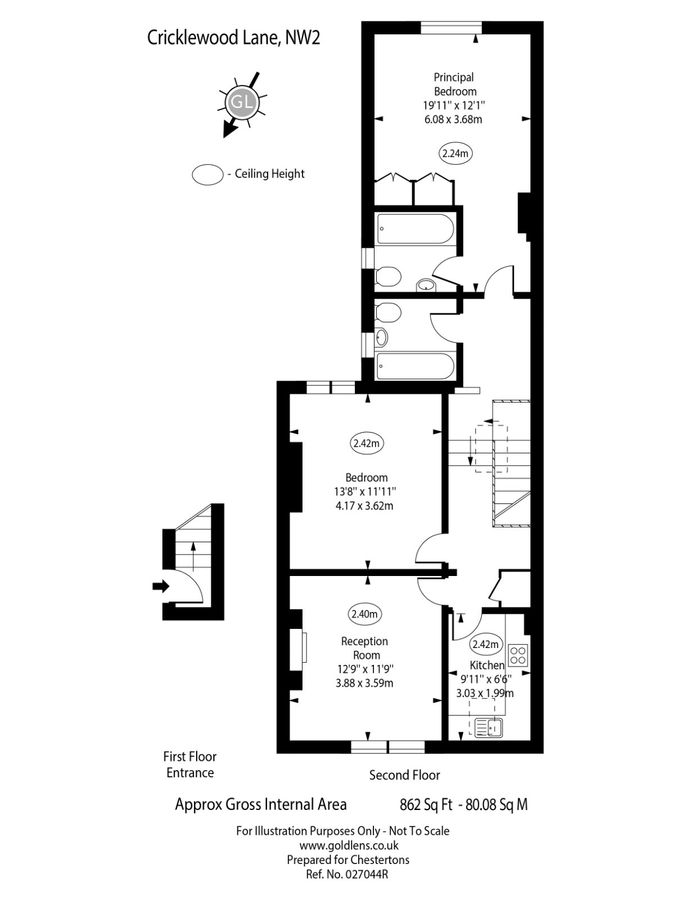 Piso en Londres, Reino Unido, 80 m² - imagen 16