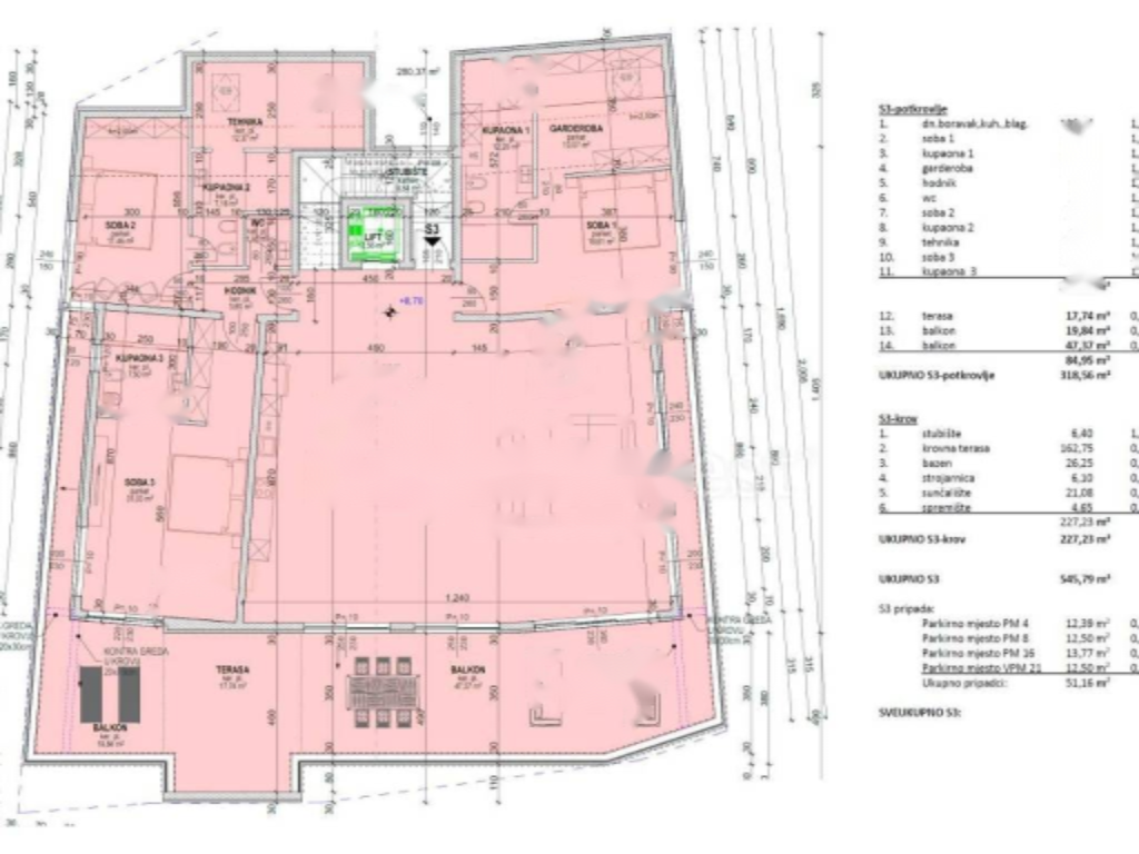 Flat in Opatija, Croatia, 367 m² - picture 16