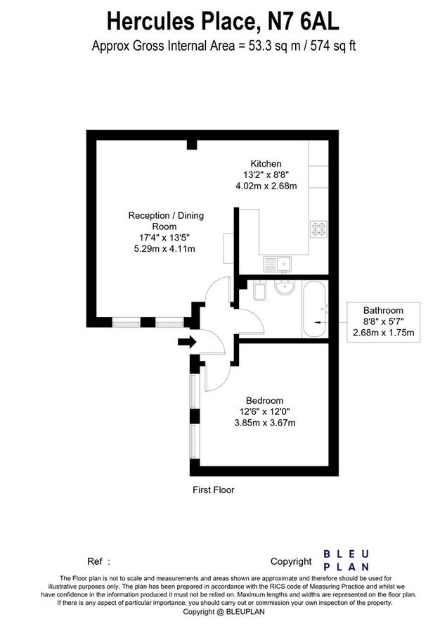 Appartement à Londres, Royaume-Uni, 53 m² - image 16
