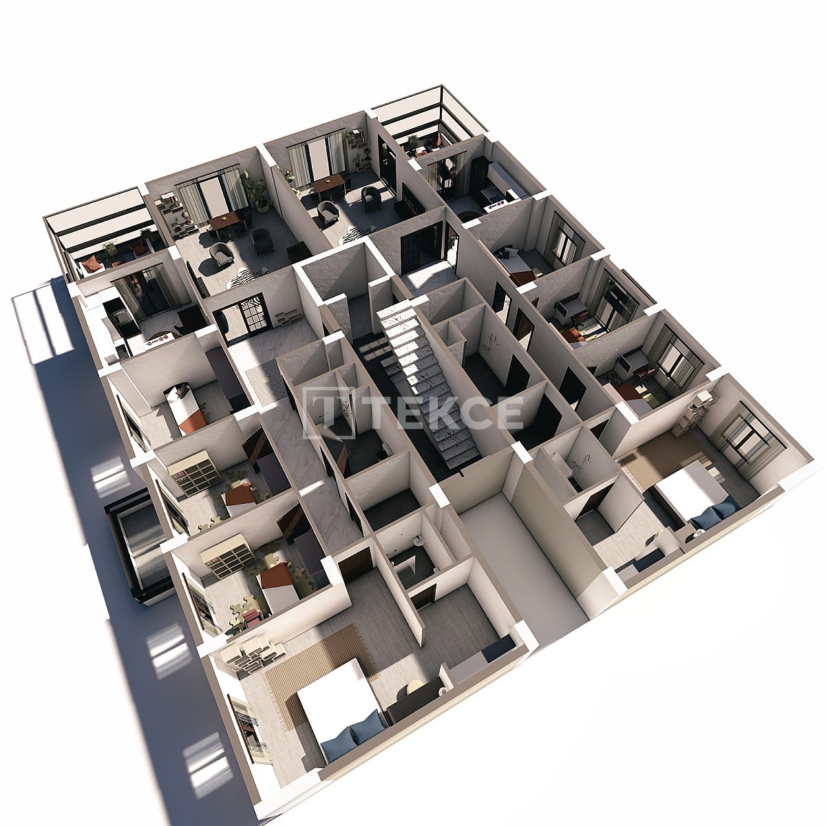 Appartamenti Ortahisar, Turchia, 196 m² - foto 10