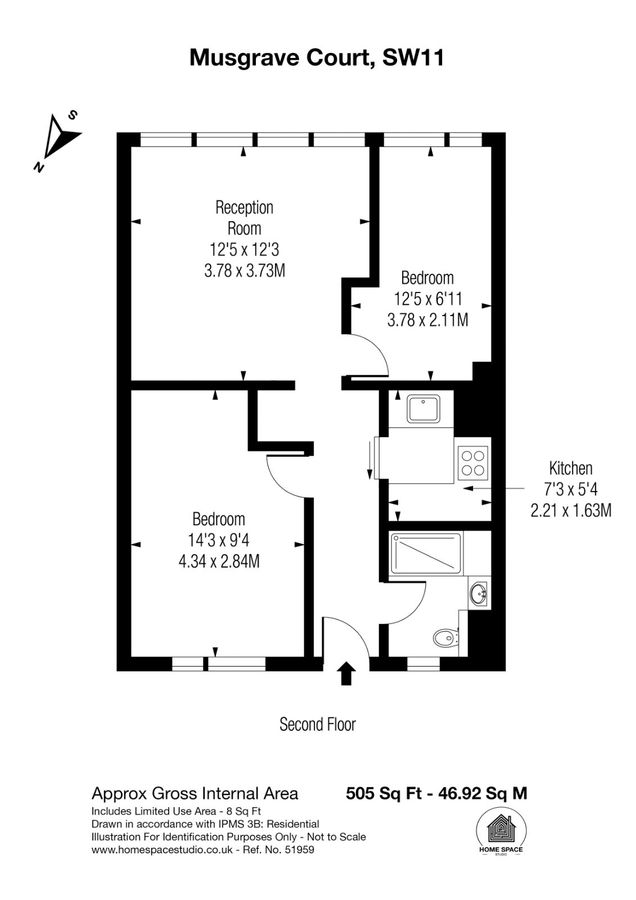 Appartamento a Londra, Regno Unito, 47 m² - foto 17