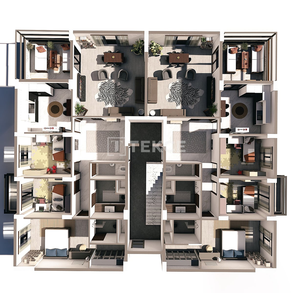 Appartamenti Ortahisar, Turchia, 196 m² - foto 11