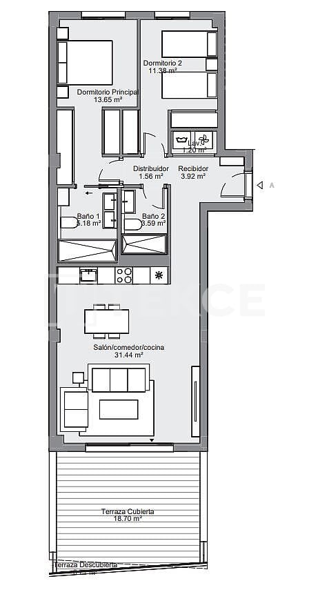 Appartement à Mijas, Espagne, 75 m² - image 12