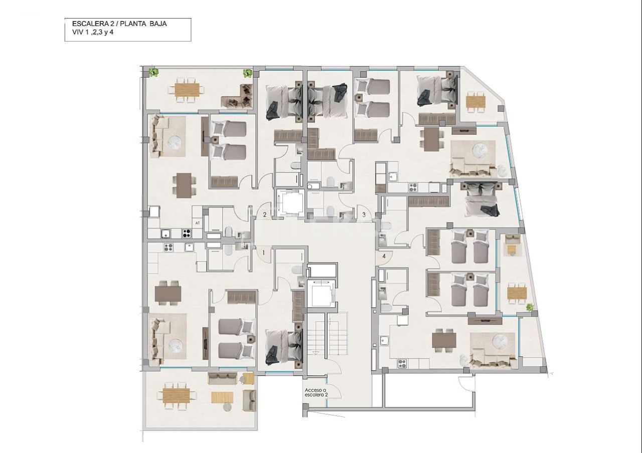 Penthouse à Santa Pola, Espagne, 140 m² - image 13