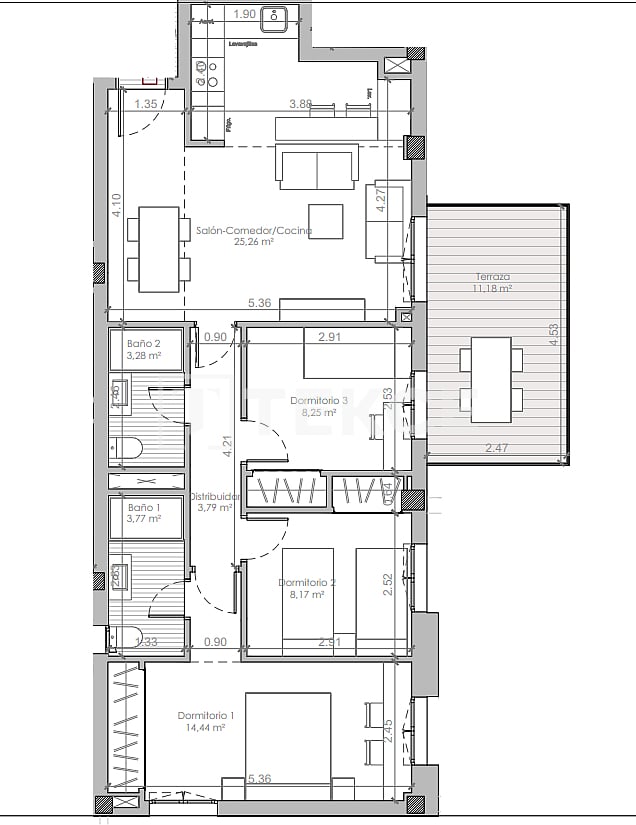 Apartment in Mijas, Spain, 79 m² - picture 13