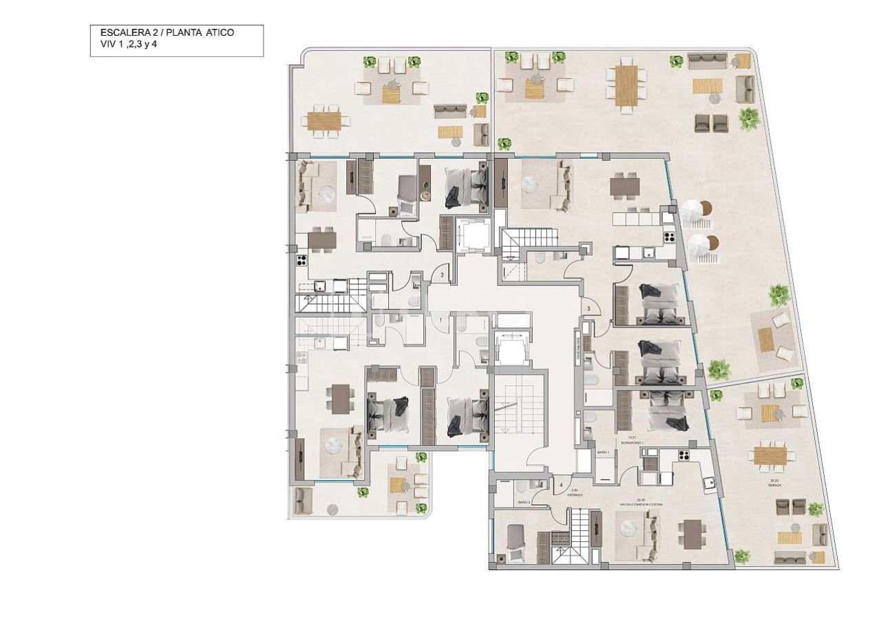 Penthouse à Santa Pola, Espagne, 140 m² - image 17